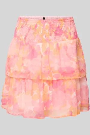 VERO MODA Ausgestellter Mini-Rock mit Allover-Muster Modell 