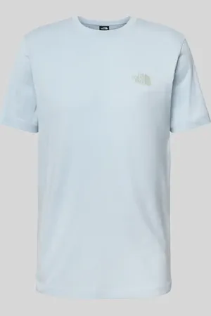 The North Face T-Shirt mit geripptem Rundhalsausschnitt in , Größe L