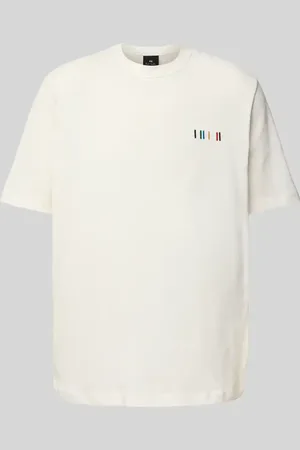 Paul Smith T-Shirt mit Motiv-Stitching in , Größe L