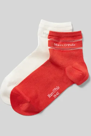 Marc O’ Polo Socken mit Mesh-Streifen im 2er-Pack in , Größe 35-38