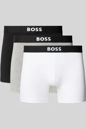 HUGO BOSS Boxershorts mit elastischem Logo-Bund im 3er-Pack Modell 