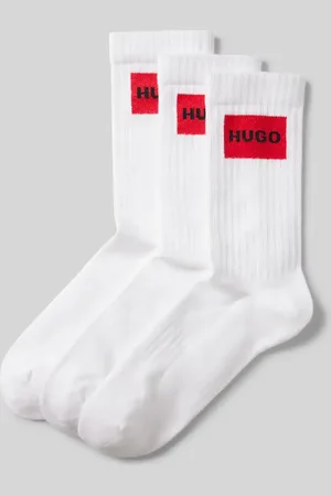 HUGO BOSS Socken mit Label-Print im 3er-Pack in , Größe 39-42