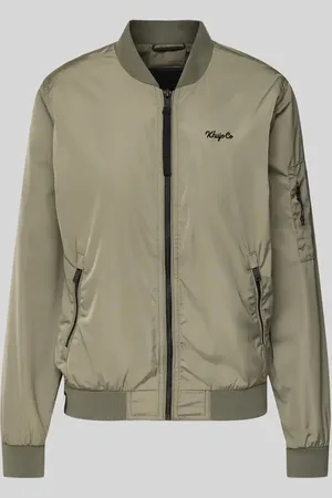Khujo Bomberjacke mit Label-Print Modell 