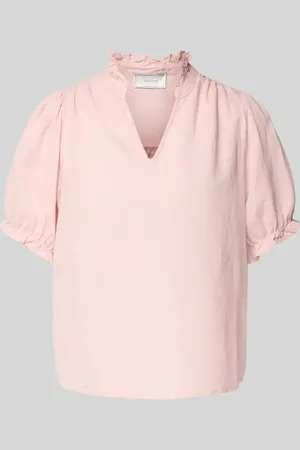 Neo Noir Blusenshirt mit V-Ausschnitt Modell 