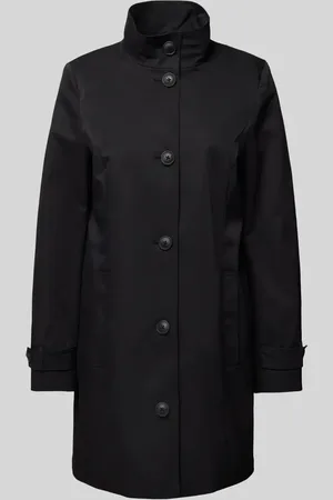 Christian Berg Trenchcoat mit Stehkragen und Ärmelriegeln in , Größe 36