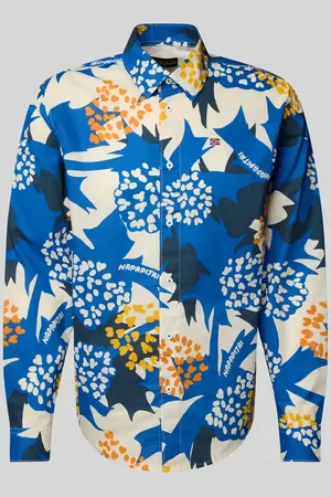 Napapijri Freizeithemd mit Label-Stitching Modell 