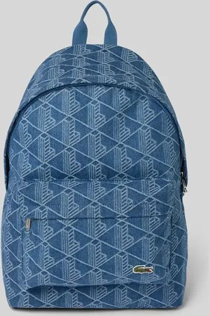 Lacoste Rucksack in Denim-Optik in , Größe 1
