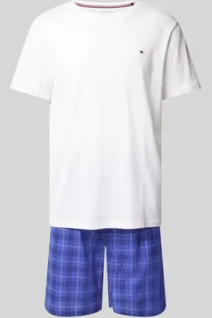 Tommy Hilfiger Pyjama aus reiner Baumwolle in , Größe L