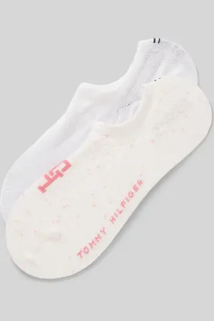 Tommy Hilfiger Füßlinge mit elastischem Rippenbündchen im 2er-Pack in , Größe 35-38