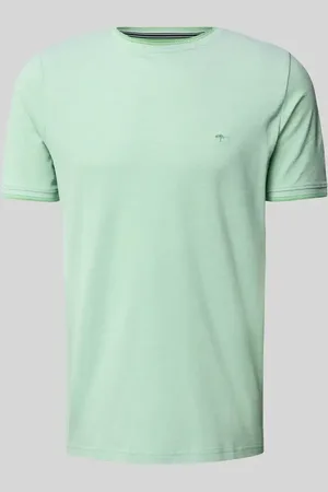 Fynch-Hatton T-Shirt mit Label-Stitching in , Größe 3XL