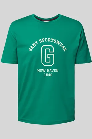 GANT T-Shirt mit Label-Print in , Größe 4XL