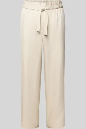 Comma, Straight Leg Stoffhose mit Tunnelzug in , Größe 40