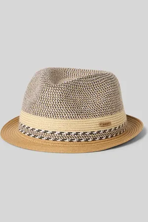 Barts Strohhut mit Label-Detail Modell 