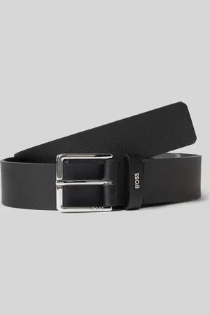 HUGO BOSS Gürtel mit Label-Applikation Modell 