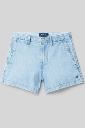 Ralph Lauren Shorts in Denim-Optik mit Eingrifftaschen in , Größe 122