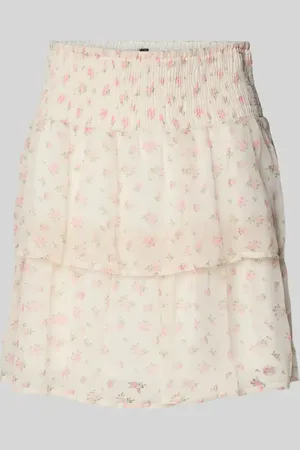 VERO MODA Ausgestellter Mini-Rock mit Allover-Muster Modell 
