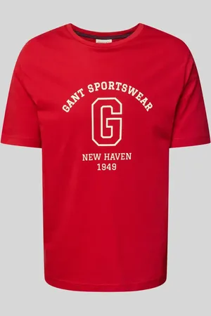 GANT T-Shirt mit Label-Print in , Größe 5XL