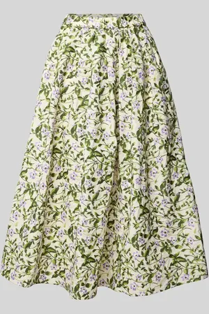 Max Mara Midirock mit Spitzenbesatz Modell 