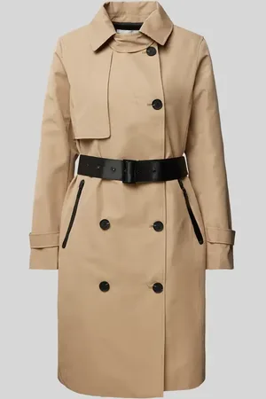 Khujo Trenchcoat mit Reißverschlusstaschen Modell 