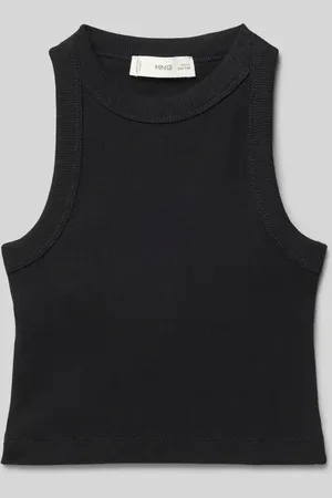 MANGO Tanktop mit gerippten Abschlüssen in , Größe 128
