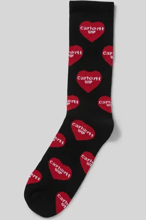Carhartt Socken mit Label-Motiv-Prints in , Größe 40-46