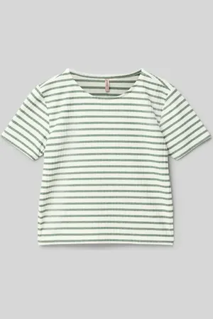 ONLY Regular Fit T-Shirt mit Viskoseanteil Modell 