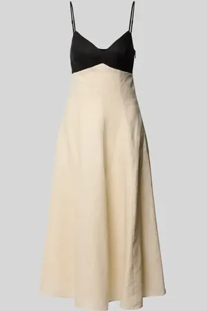 Forever New Abendkleid aus Leinen im Two-Tone-Look in , Größe 32