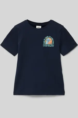 QS by s.Oliver Regular Fit T-Shirt aus reiner Baumwolle in , Größe 116