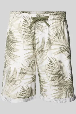 TOM TAILOR Relaxed Fit Bermudas aus Leinen-Baumwoll-Mix in , Größe L