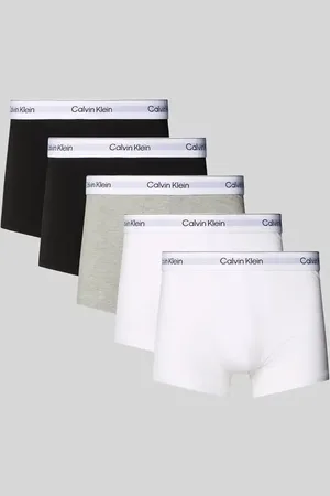 Calvin Klein Trunks mit Label-Detail im 5er-Pack in , Größe L