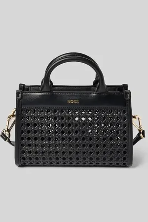 HUGO BOSS Handtasche in Flecht-Optik Modell 