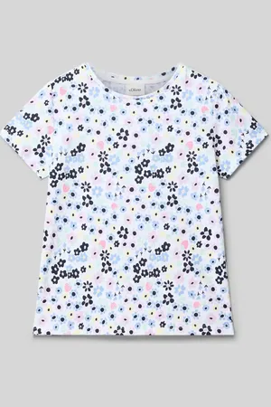 QS by s.Oliver Regular Fit T-Shirt aus reiner Baumwolle in , Größe 104