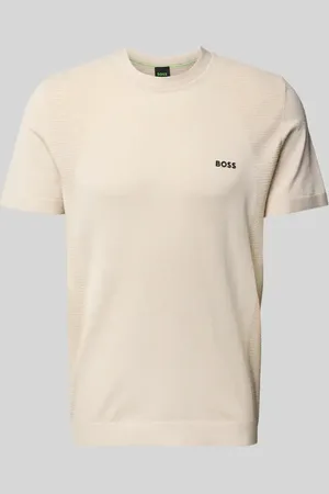 HUGO BOSS T-Shirt mit Label-Print in , Größe L