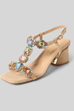Alma en Pena Sandalette mit Ziersteinbesatz in , Größe 36