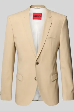 HUGO BOSS Slim Fit 2-Knopf-Sakko mit Pattentaschen Modell 