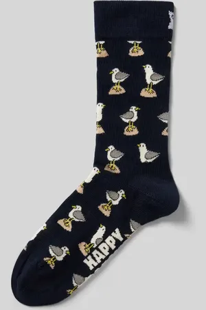 Happy Socks Socken mit Label-Print in , Größe 36-40