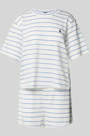 Ralph Lauren Pyjama mit Logo-Stitching und elastischem Logo-Bund in , Größe M