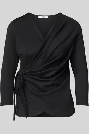 Zabaione Longsleeve in Wickel-Optik in , Größe L