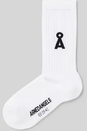 Armedangels Socken mit Logo-Detail Modell 