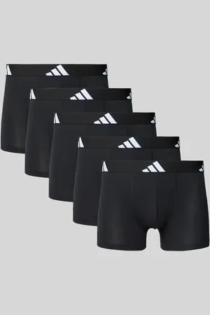 adidas Trunks mit elastischem Logo-Bund im 5er-Pack in , Größe L
