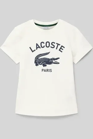 Lacoste T-Shirt mit Label-Print und Rundhalsausschnitt in , Größe 152
