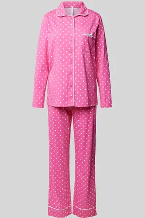 LOUIS & LOUISA Pyjama mit Knopfleiste in , Größe L
