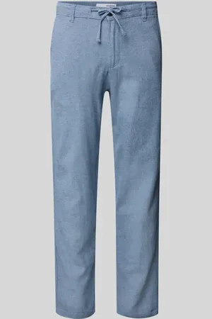 SELECTED Slim Tapered Fit Hose mit Tunnelzug Modell 