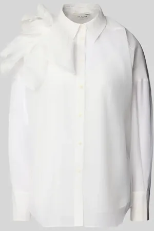 Ted Baker Loose Fit Hemdbluse mit Knopfleiste in , Größe 34