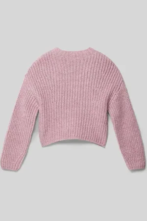 MANGO Strickpullover mit Rundhalsausschnitt Modell 