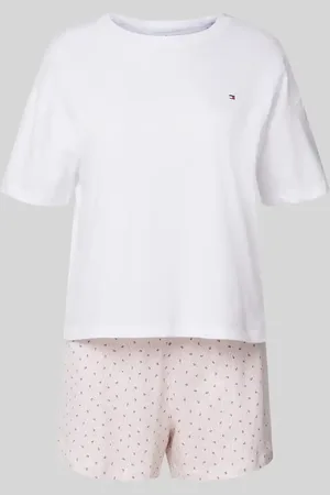 Tommy Hilfiger Pyjama mit Logo-Stitching in , Größe XS