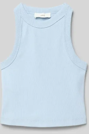 MANGO Tanktop mit gerippten Abschlüssen in , Größe 128