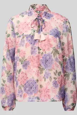 ONLY Regular Fit Bluse mit Allover-Muster Modell 