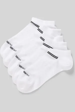 Camano Sneakersocken im 5er-Pack mit Logo-Detail in , Größe 35-38