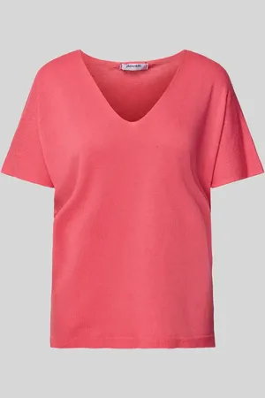Zabaione T-Shirt mit V-Ausschnitt in , Größe L/XL